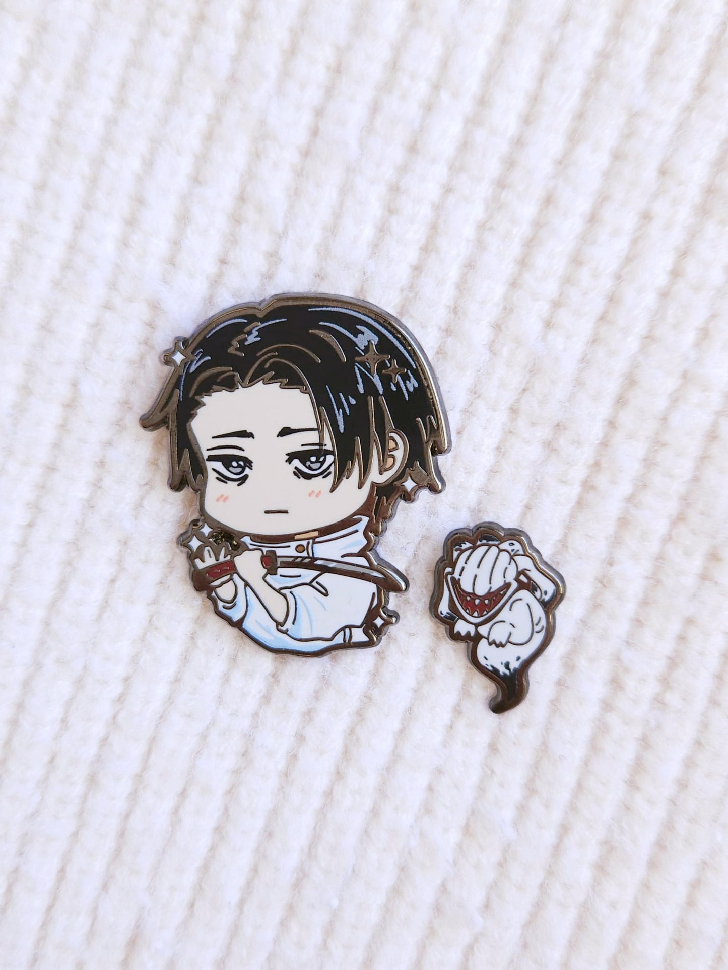 Yuta Enamel Pin 2pc Set - JJK Collection